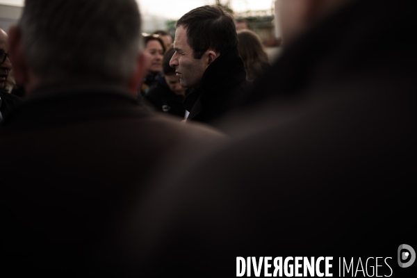 Hamon en visite dans les Bouches du Rhône