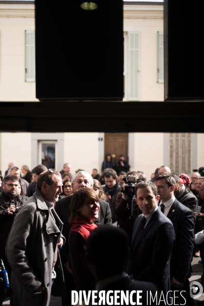 Hamon en visite dans les Bouches du Rhône