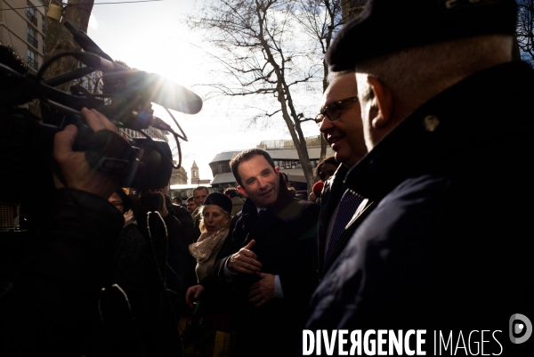 Hamon en visite dans les Bouches du Rhône