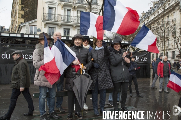 Meeting francois fillon au trocadero le peuple fillon au trocadero