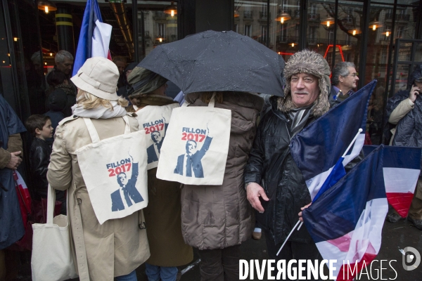 Meeting francois fillon au trocadero le peuple fillon au trocadero