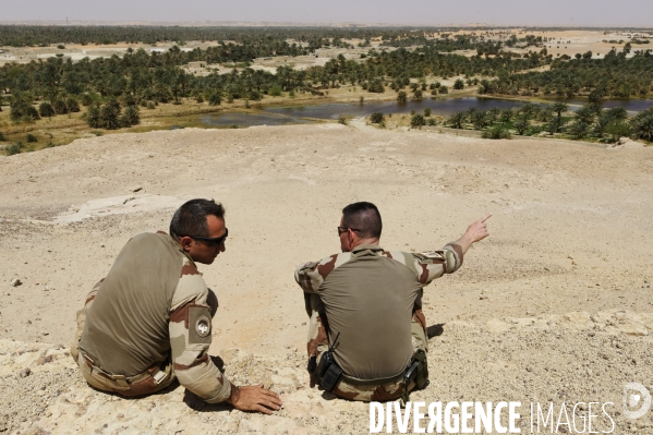 Opération BARKHANE : Base opérationnelle avancée de FAYA-LARGEAU (Tchad)