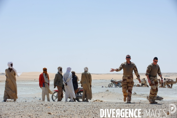 Opération BARKHANE : Base opérationnelle avancée de FAYA-LARGEAU (Tchad)