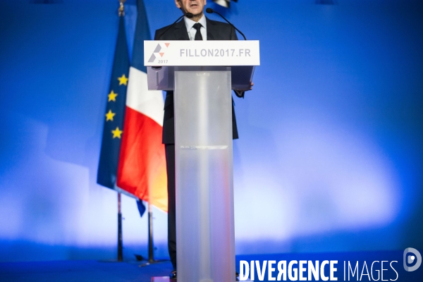 CP2017 : François Fillon presente son projet.