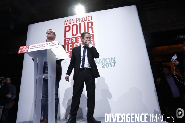 Benoit HAMON présente son programme présidentiel