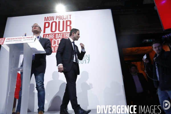 Benoit HAMON présente son programme présidentiel