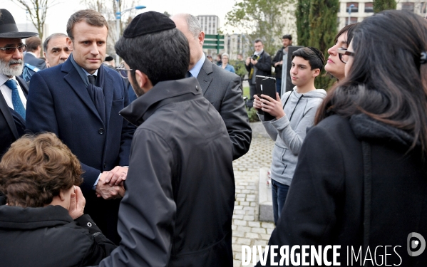 Emmanuel Macron à Sarcelles