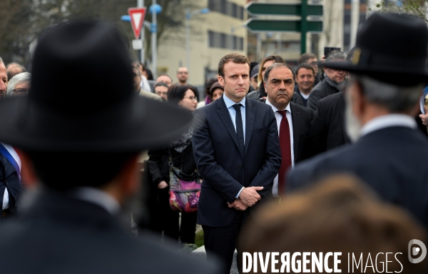 Emmanuel Macron à Sarcelles