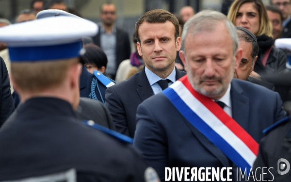 Emmanuel Macron à Sarcelles