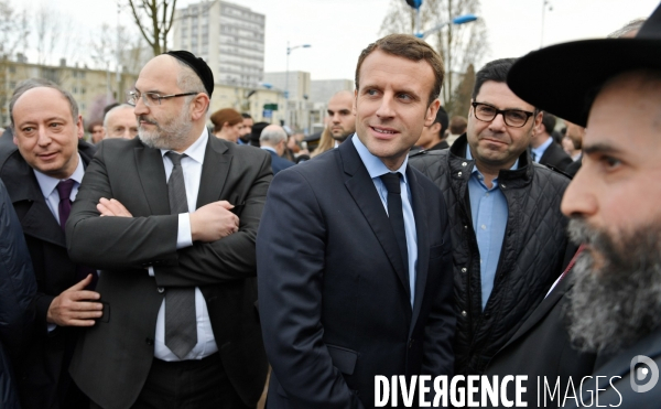 Emmanuel Macron à Sarcelles