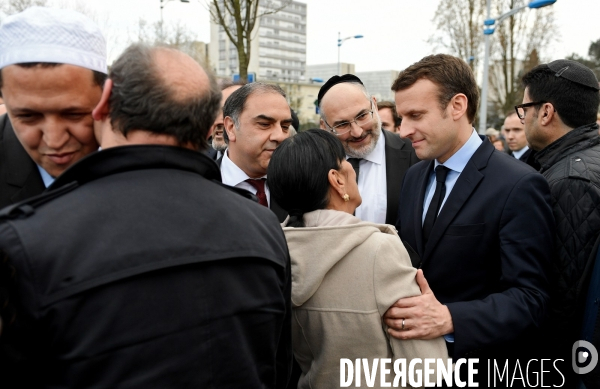 Emmanuel Macron à Sarcelles