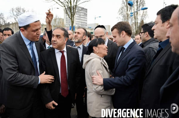 Emmanuel Macron à Sarcelles