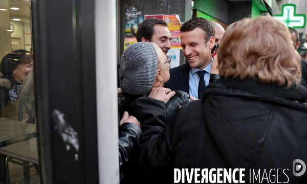 Emmanuel Macron à Sarcelles