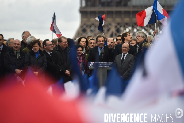 Rassemblement de soutien à François Fillon