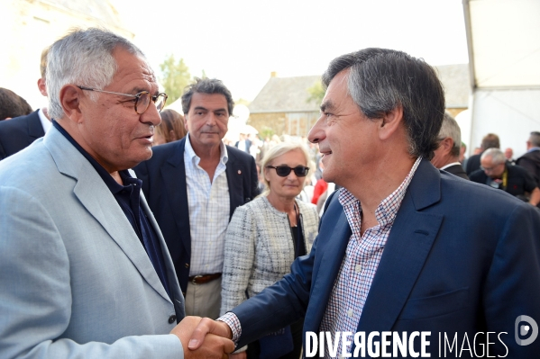 François Fillon avec Robert Bourgi