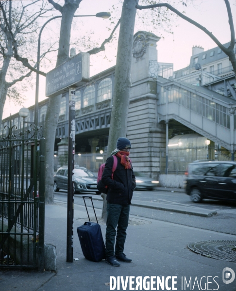 Réfugiés Porte de a Chapelle, Paris-Nord