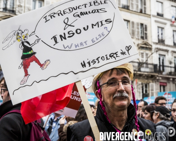 Melenchon: la Marche et le Discours