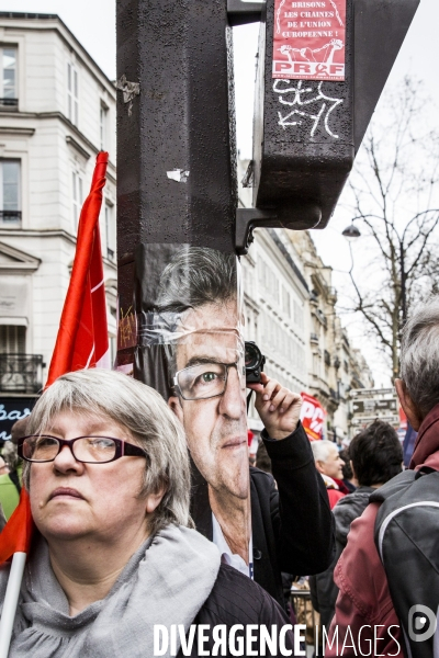 Melenchon: la Marche et le Discours