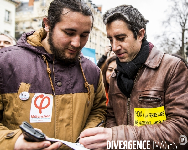 Melenchon: la Marche et le Discours