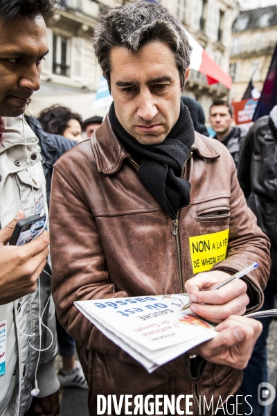 Melenchon: la Marche et le Discours