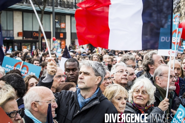 Melenchon: la Marche et le Discours