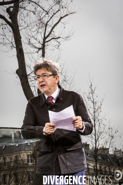 Melenchon: la Marche et le Discours