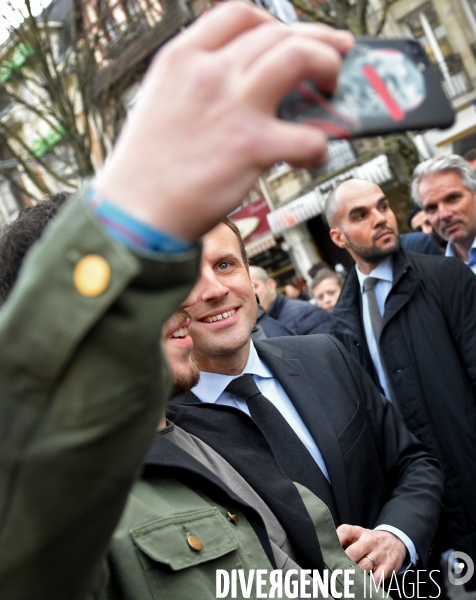 Emmanuel Macron à reims