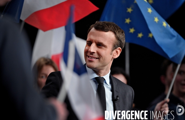 Emmanuel Macron à reims