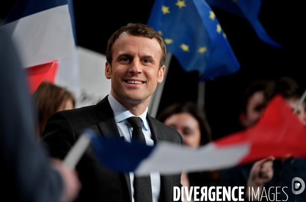 Emmanuel Macron à reims