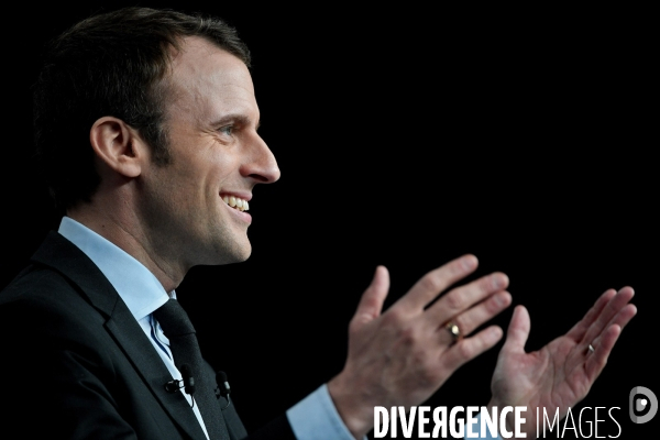 Emmanuel Macron à reims