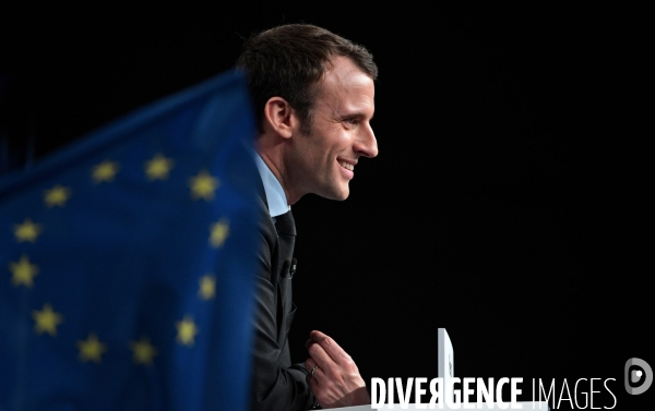 Emmanuel Macron à reims