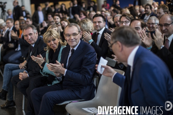 Emmanuel Macron en meeting à Reims