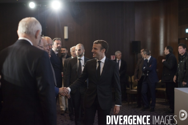 Emmanuel Macron présente sa politique de défense à l Hôtel des arts et Métiers de Paris