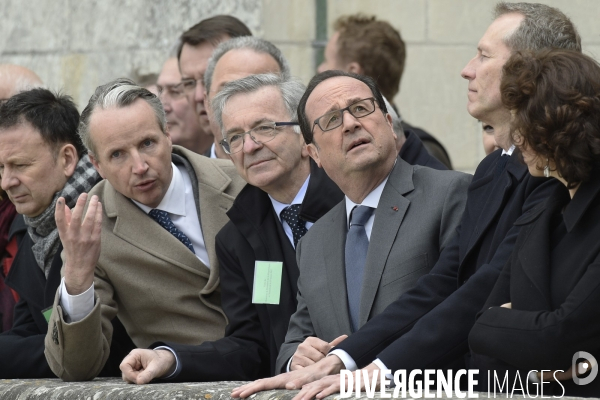 François HOLLANDE à Chambord