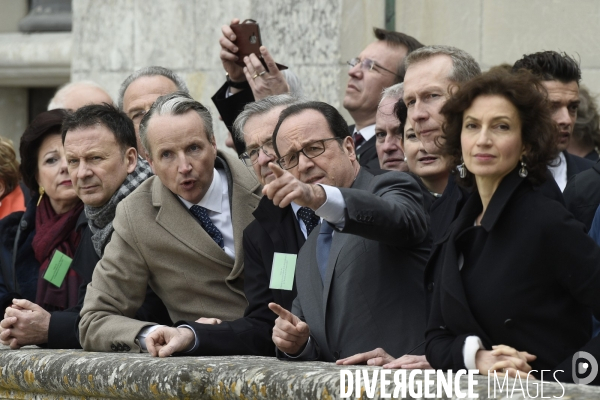 François HOLLANDE à Chambord