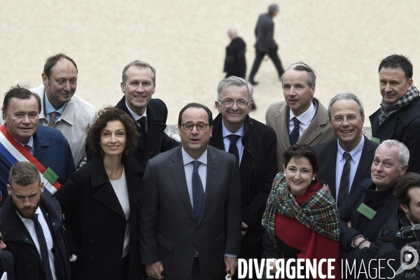 François HOLLANDE à Chambord