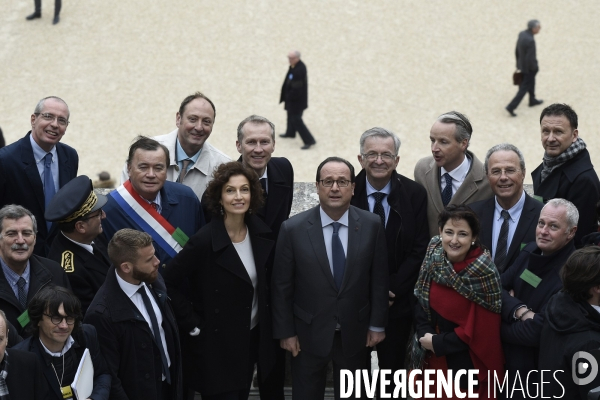 François HOLLANDE à Chambord