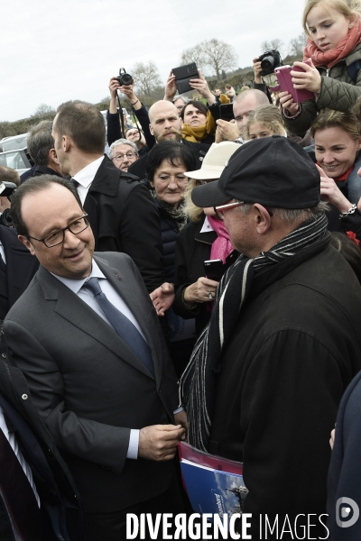 François HOLLANDE à Chambord