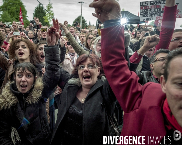 Reunion publique du Front de Gauche a Mericourt