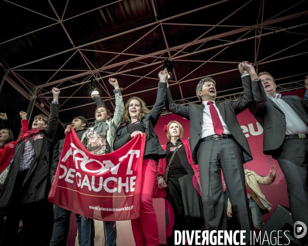 Reunion publique du Front de Gauche a Mericourt