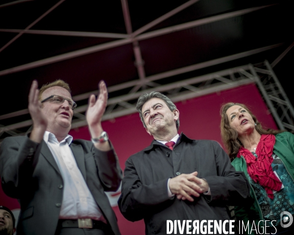 Reunion publique du Front de Gauche a Mericourt