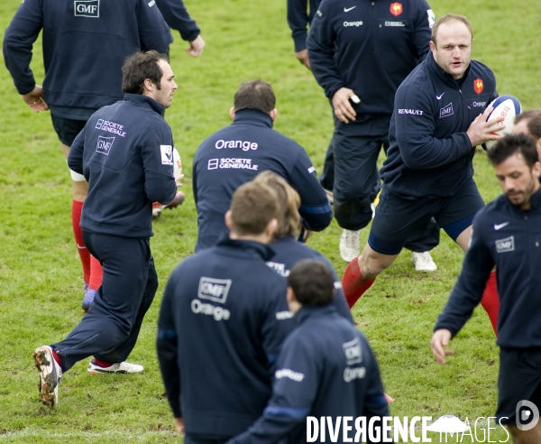 Entraînement de l équipe de France de rugby
