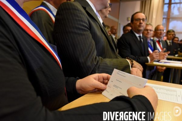 François Hollande en Isère