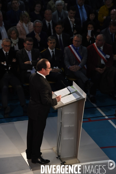 François Hollande en Isère