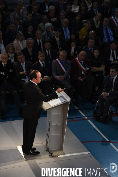 François Hollande en Isère