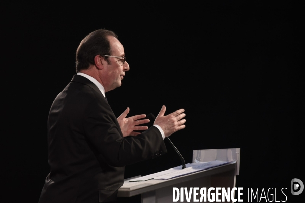 François Hollande en Isère