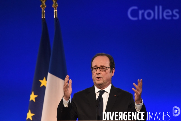 François Hollande en Isère