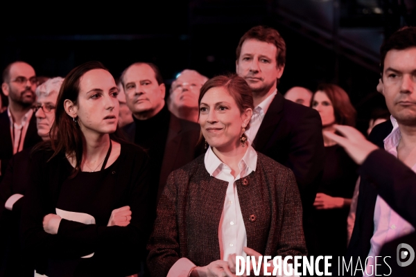 Benoît Hamon. Meeting de Bercy