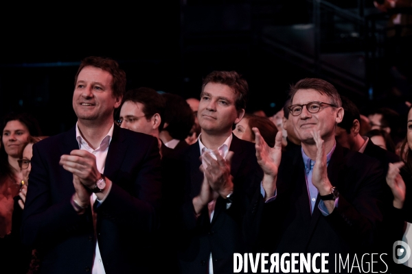 Benoît Hamon. Meeting de Bercy