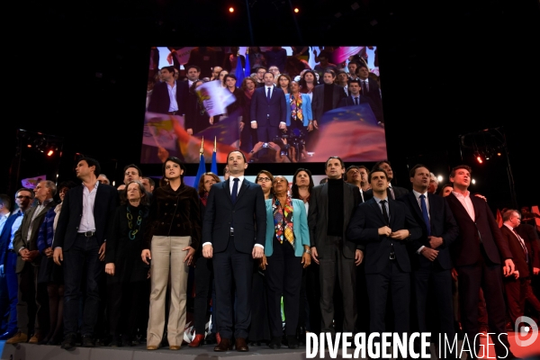 Benoît Hamon. Meeting de Bercy